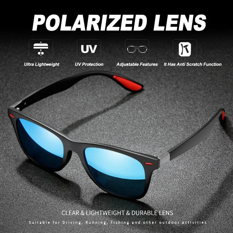 Night Vision Polarized Driving Glasses for Men – Day & Night UV Protection Sports Sunglasses with PC Frame - Golree Collective