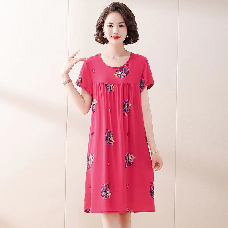Women's printed nightgown