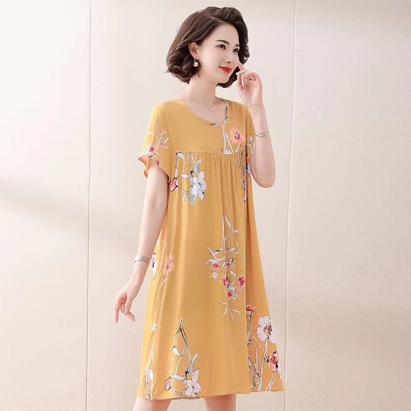 Women's printed nightgown