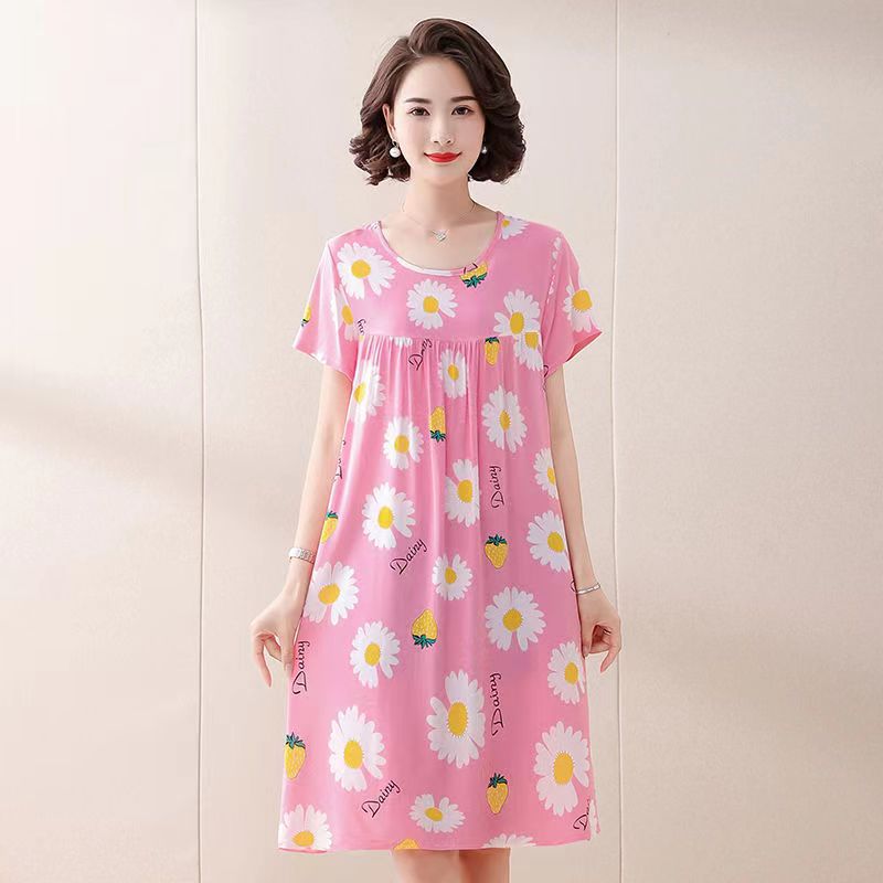 Women's printed nightgown