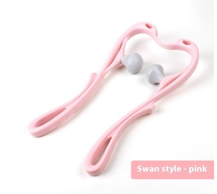 Manual Six-Wheel Neck Massager – Multifunctional Roller Tool for Pain Relief, Relaxation & Muscle Massage Therapy