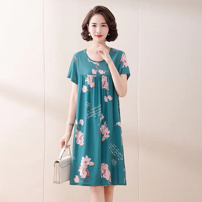 Women's printed nightgown